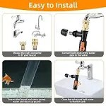 Gravel Vacuum for Aquarium Water Changer Fish Tank Cleaning Tools,Siphon Univers