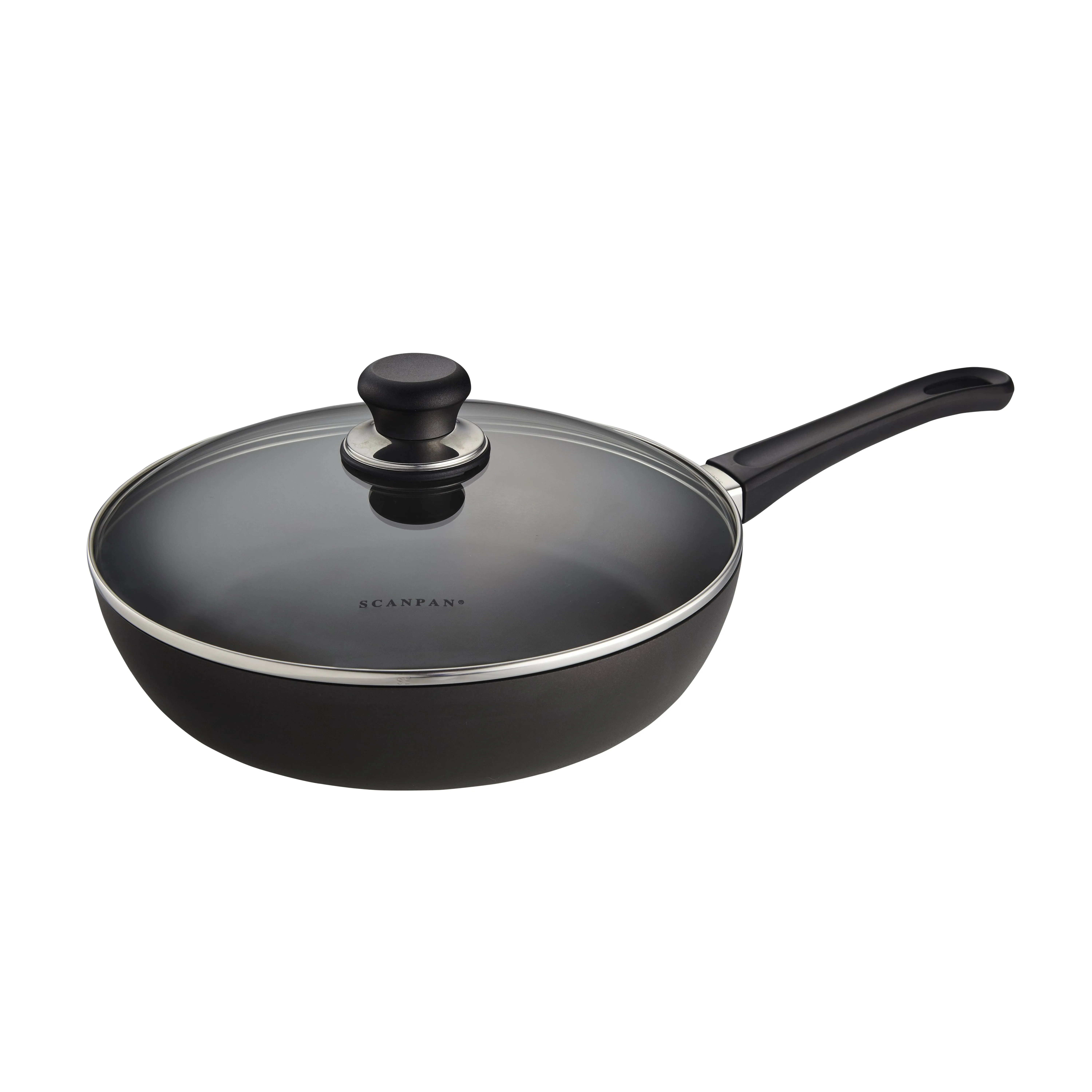 Scanpan Classic Induction Stratanium Saute Pan With Lid, 3-Qt