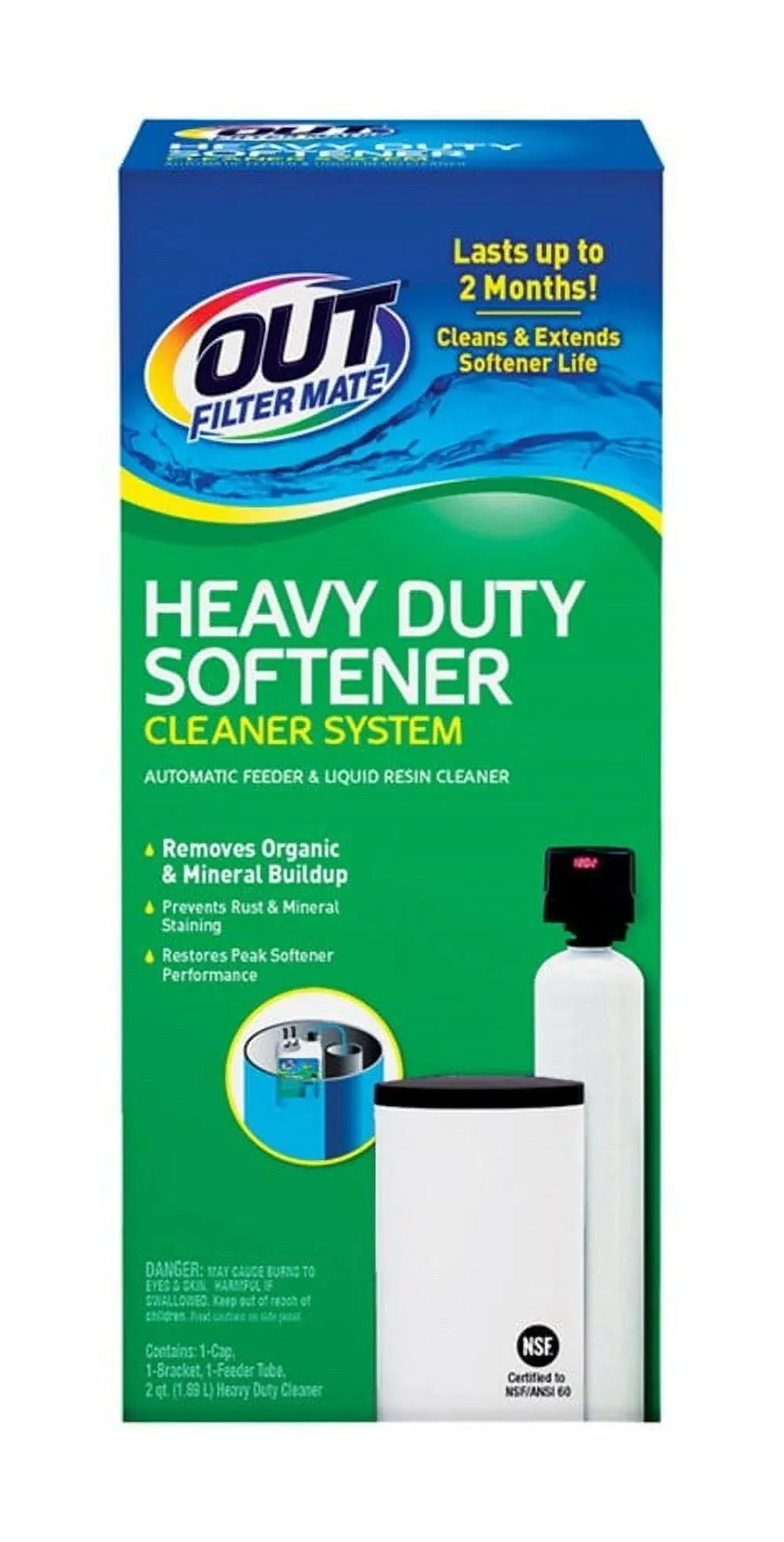 Filter-Mate OUT Filter Mate Heavy Duty Water Softener Cleaner System Kit