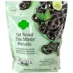 Girl Scouts Thin Mints Pretzels Bites Dark Chocolate 20 Oz SNACK