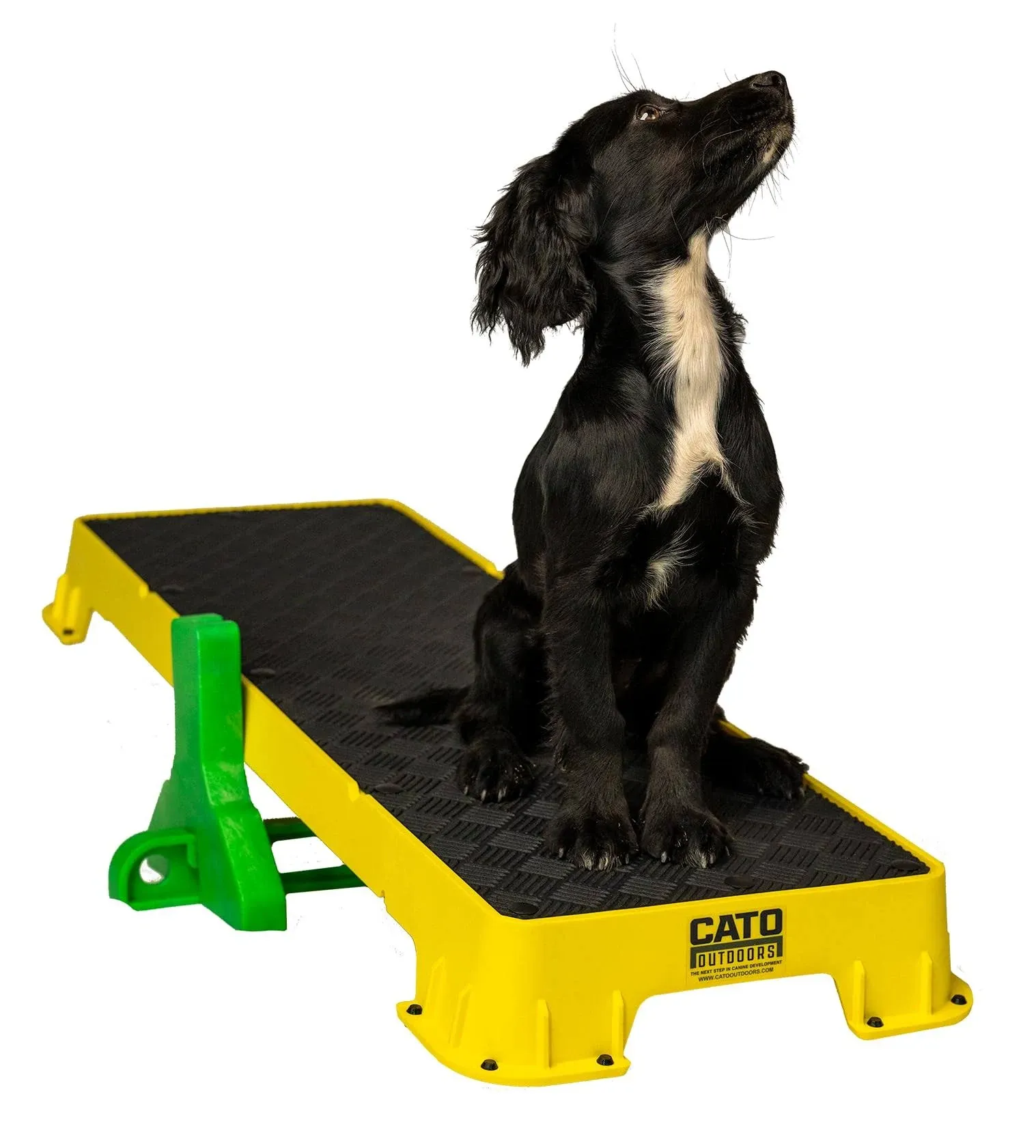 Cato Board XL - Dog Platform (Yellow, with Tilt Stand)