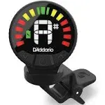 D'Addario Accessories Nexxus 360 Rechargeable Guitar Tuner - Clip On Guitar Tuner - Acoustic Guitar Tuner - Electric Guitar Tuner - 24 Hours of Tuning Time per Charge - Rotates 360-degrees