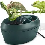 NEPTONION Reptile Chameleon Cantina Drinking Fountain water dripper comes with Feeding Tongs and Frosted Tweezer for Amphibians Insects Lizard Turtle Snake Spider Frog Gecko