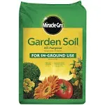 Miracle-Gro Garden Soil All Purpose 0.75 Cu. ft. for In-Ground Use