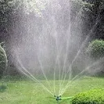 Kadaon Garden Sprinkler, 360 Degree Rotating Lawn Sprinkler with Up to 3,000 Sq. ft Coverage - Adjustable, Weighted Gardening Watering System