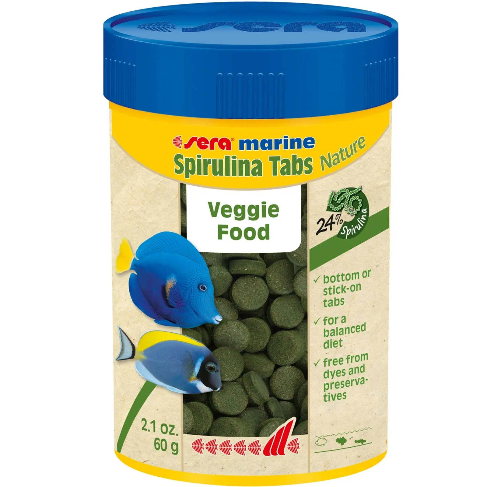 sera 45012 Marine Spirulina Tabs, One Size