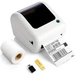 JADENS Bluetooth Thermal Shipping Label Printer – Wireless 4x6 Shipping Label...