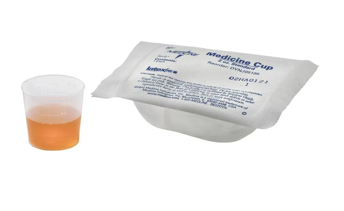 Medline Sterile Graduated Plastic Medicine Cups