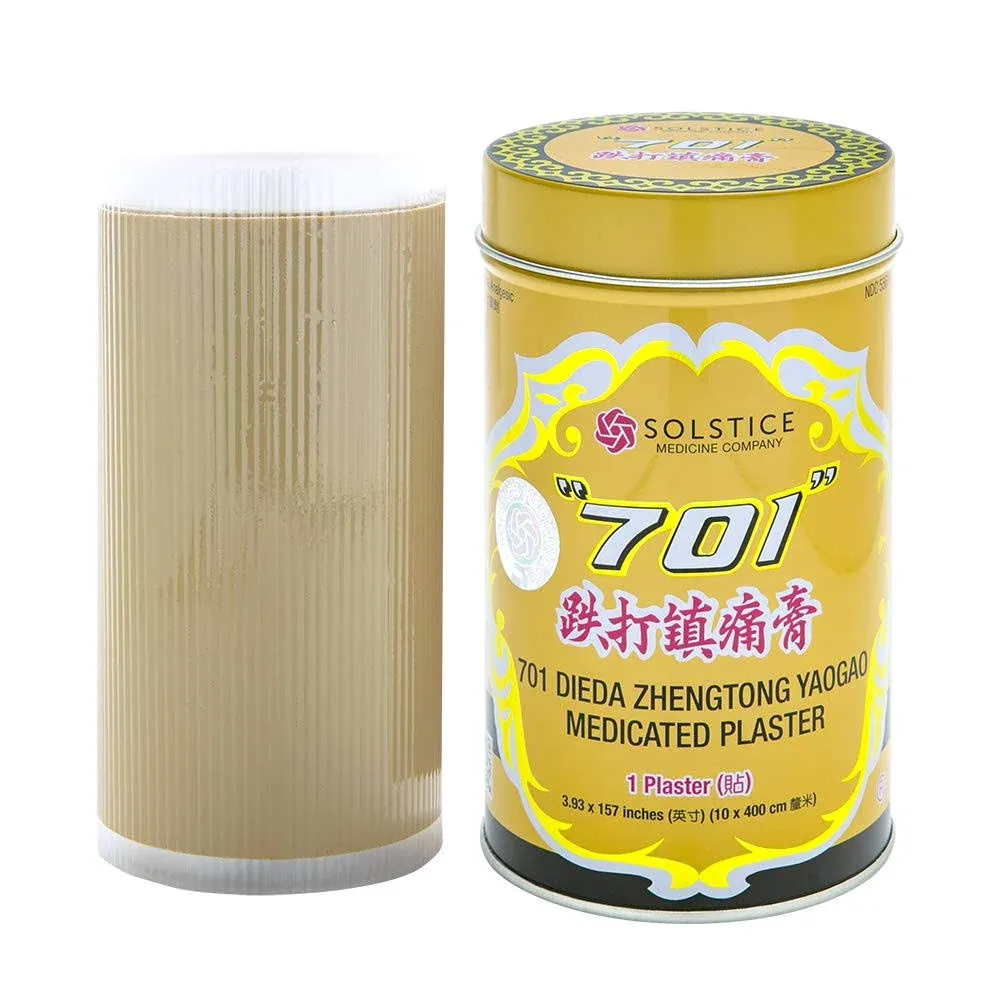 701 Dieda Zhentong Yaogao Medicated Plaster (genuine Solstice Product) (1 can)