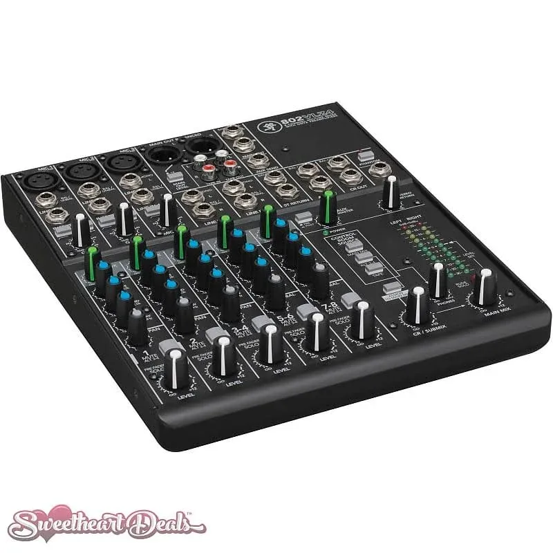 Mackie 802VLZ4 DJ mixer - audio mixers (20-20000 Hz)