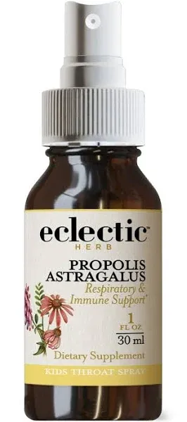 Buy Propolis Astragalus Throat Spray 1 oz By Eclectic Herb | Herbspro.com