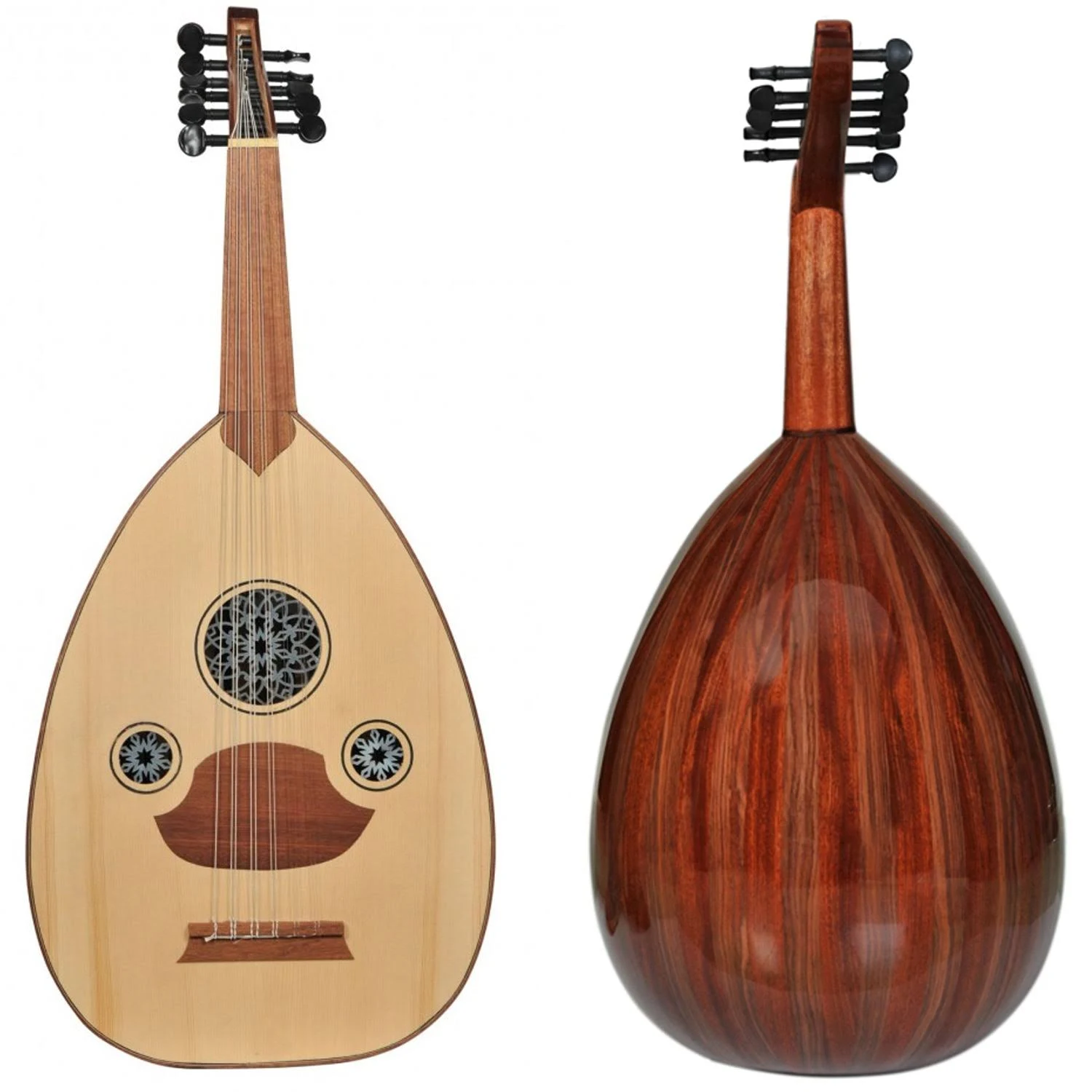 Quality Professional Arabian Oud With Soft Carry Case (Chestnut)