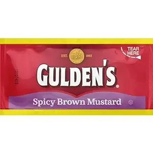 Gulden's 1 Gallon Spicy Brown Mustard - 4/Case