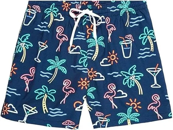 Chubbies The Neon Lights 5.5" Men's Swim Trunks Navy / M