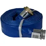 Apache Hose 98138065 3" x 50' PVC Lay Flat Discharge Hose