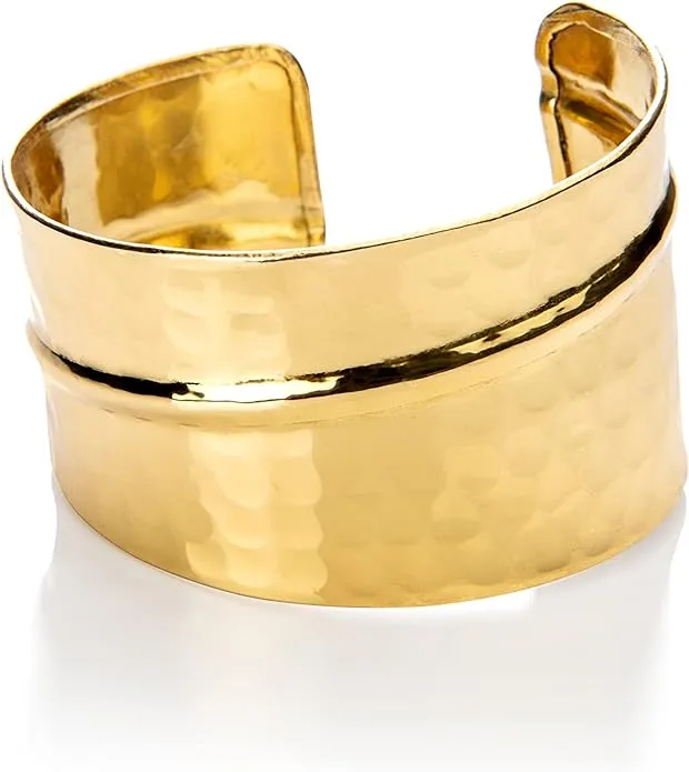 Cuff Bracelet for Women | Nefriti Open Cuff Bracelet Bangle