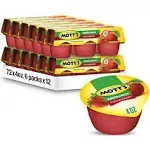 Mott S Strawberry Applesauce Cup, 4 Ounce, 72 per Case