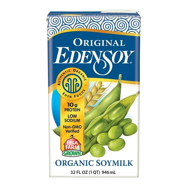 Original EdenSoy, 32 fl oz, Eden Organic Soymilk, Non-GMO, Vegan