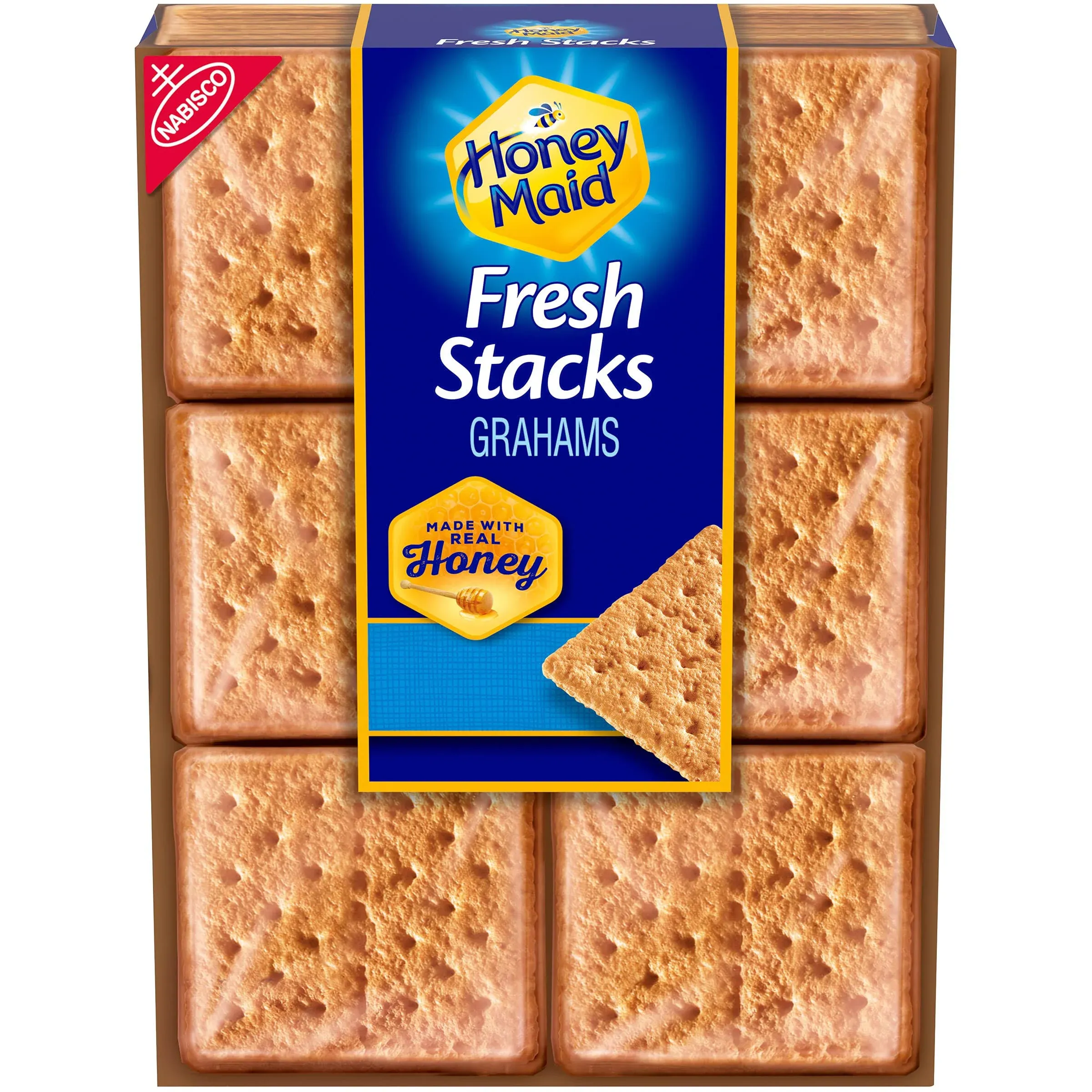 Honey Maid Grahams, Fresh Stacks, Honey - 6 fresh stacks, 12.2 oz