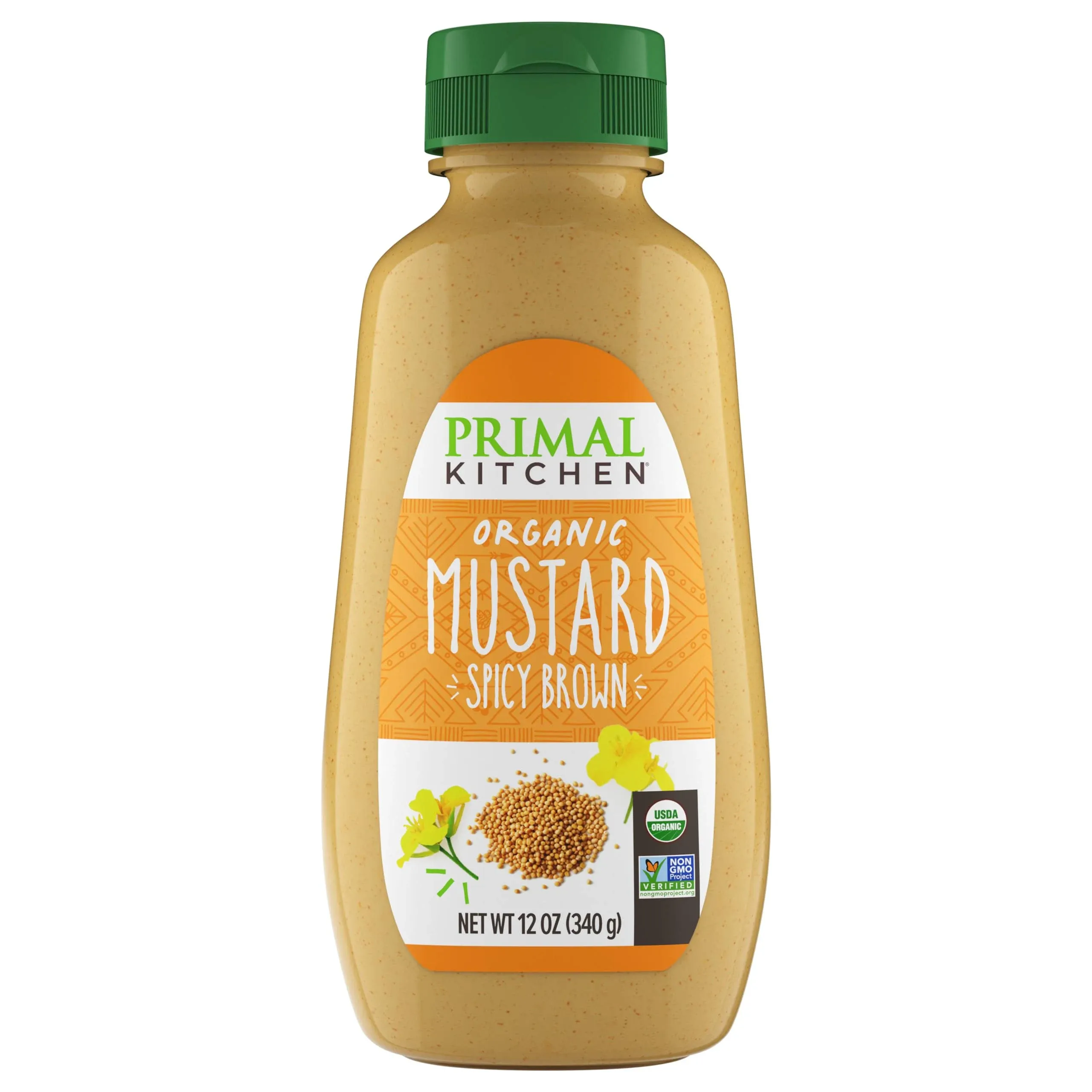 Primal Kitchen, Spicy Brown Mustard, 12 oz