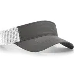 Richardson 712 - Trucker Visor Adjustable Charcoal/ White