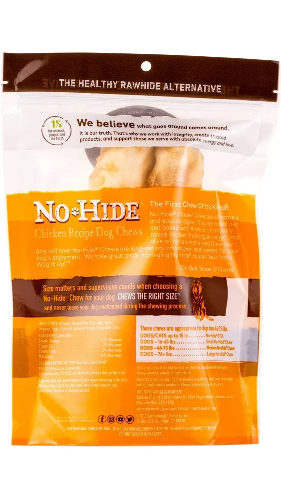 No-Hide Chicken Dog Chews