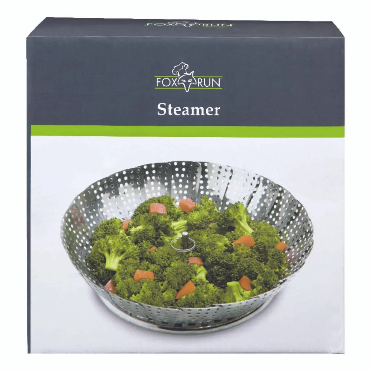 Fox Run Adjustable Steamer Basket, 11-Inch, Stainless Steel