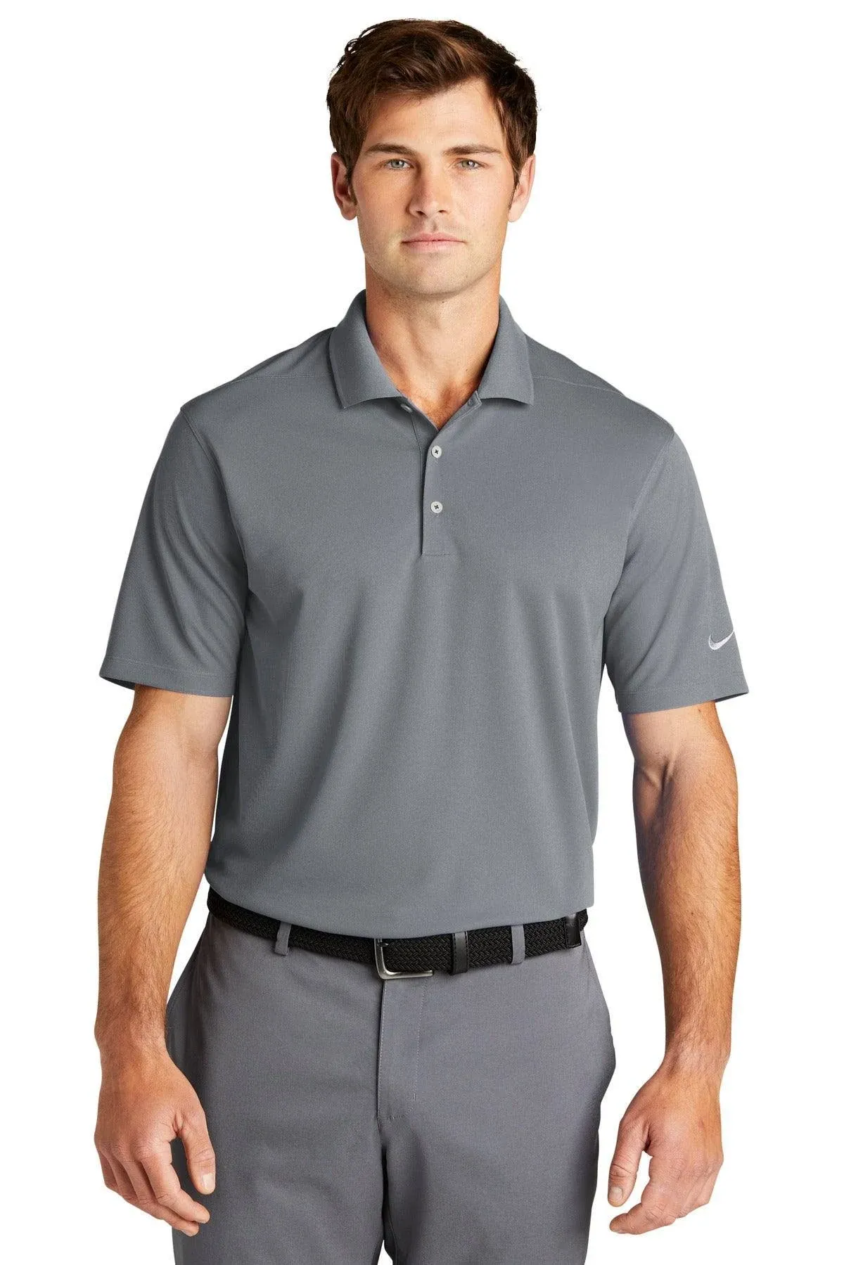 Nike NKDC1963 - Dri-Fit Micro Pique 2.0 Polo M Cool Grey