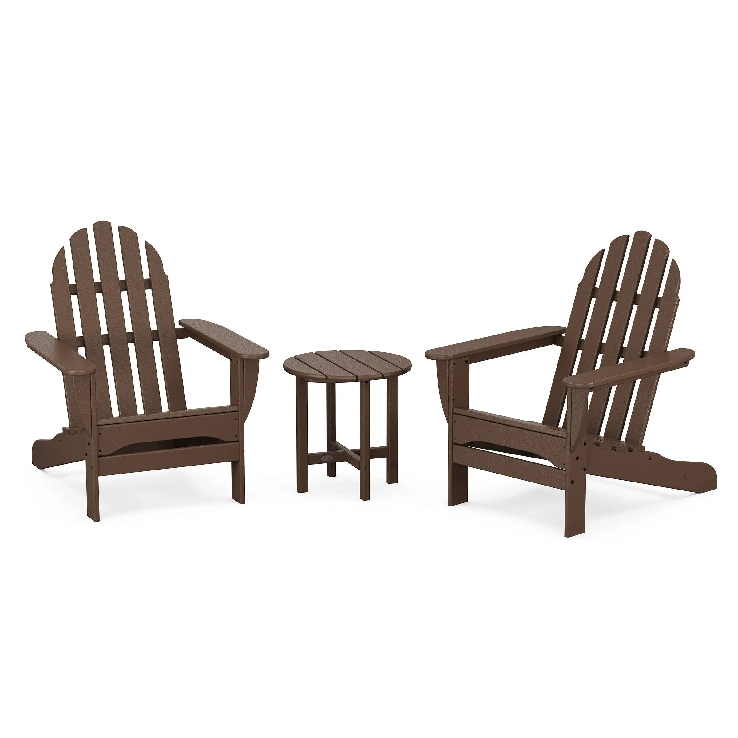 POLYWOOD Classic Adirondack 3-Piece Set