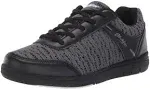 KR Strikeforce Mens Flyer Mesh Bowling Shoes Black/Steel