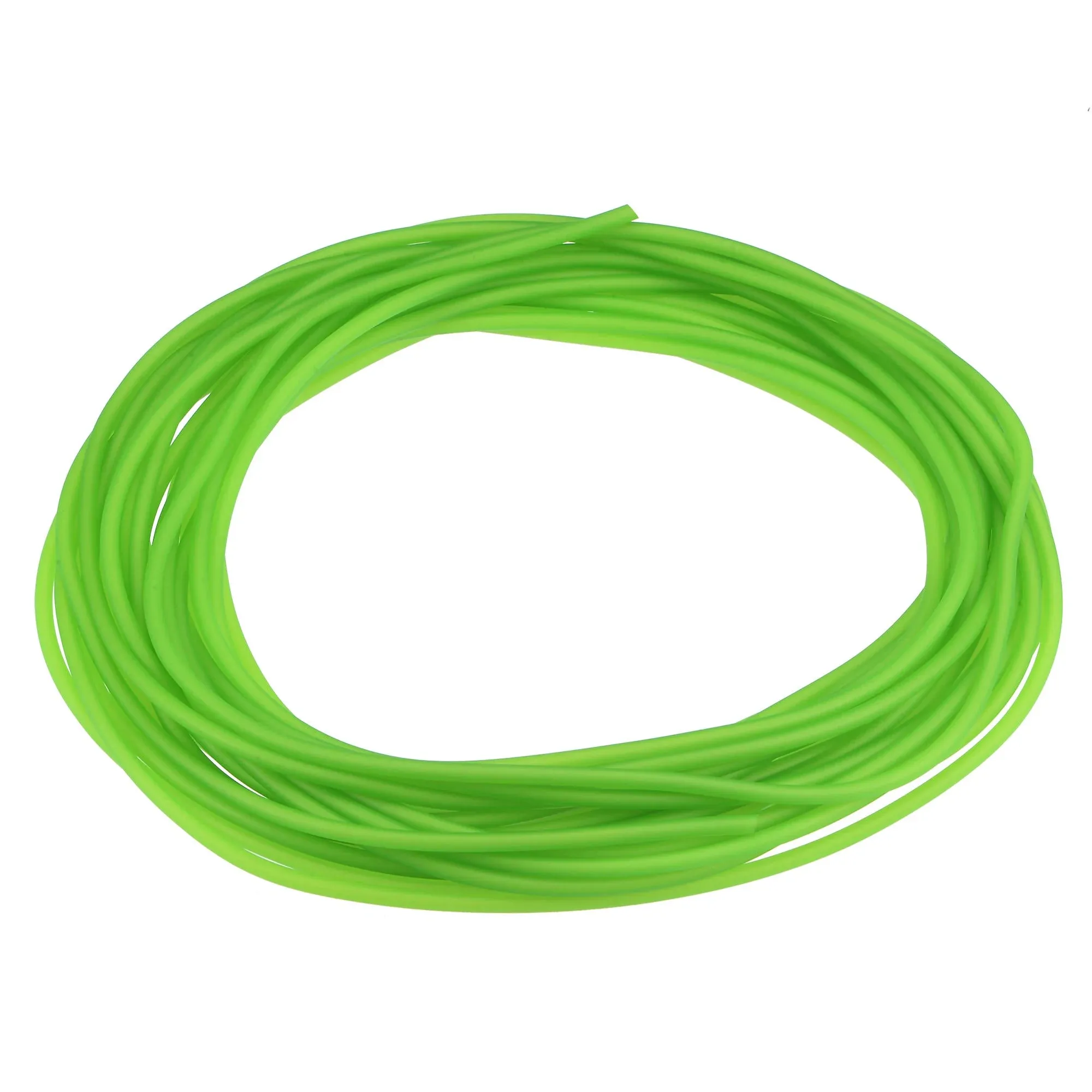 Uxcell Latex Tubing 1/16-inch ID 1/8-inch OD 33ft Elastic Rubber Hose Fluorescent Green