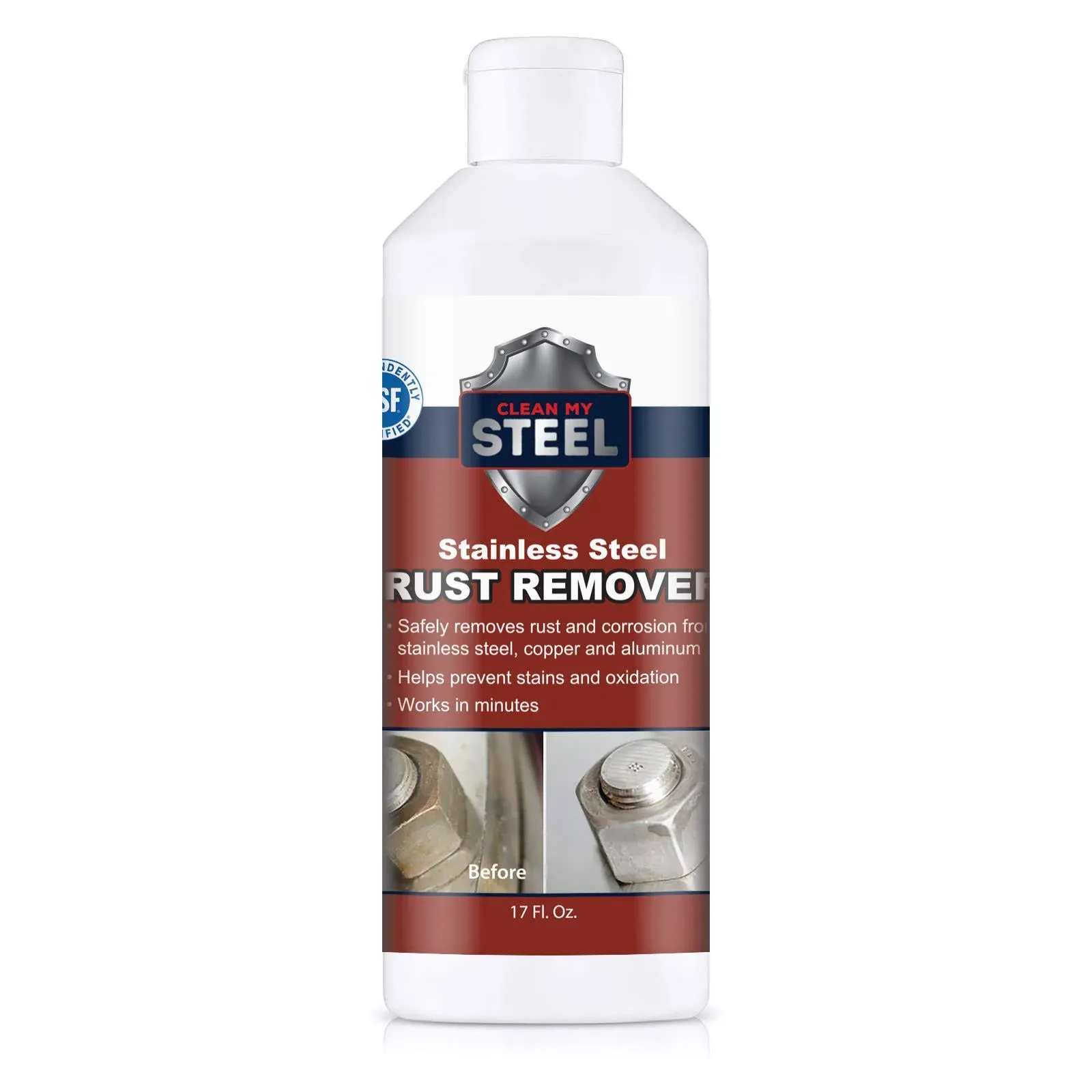 17oz. Stainless Steel Cleaner and Rust Remover