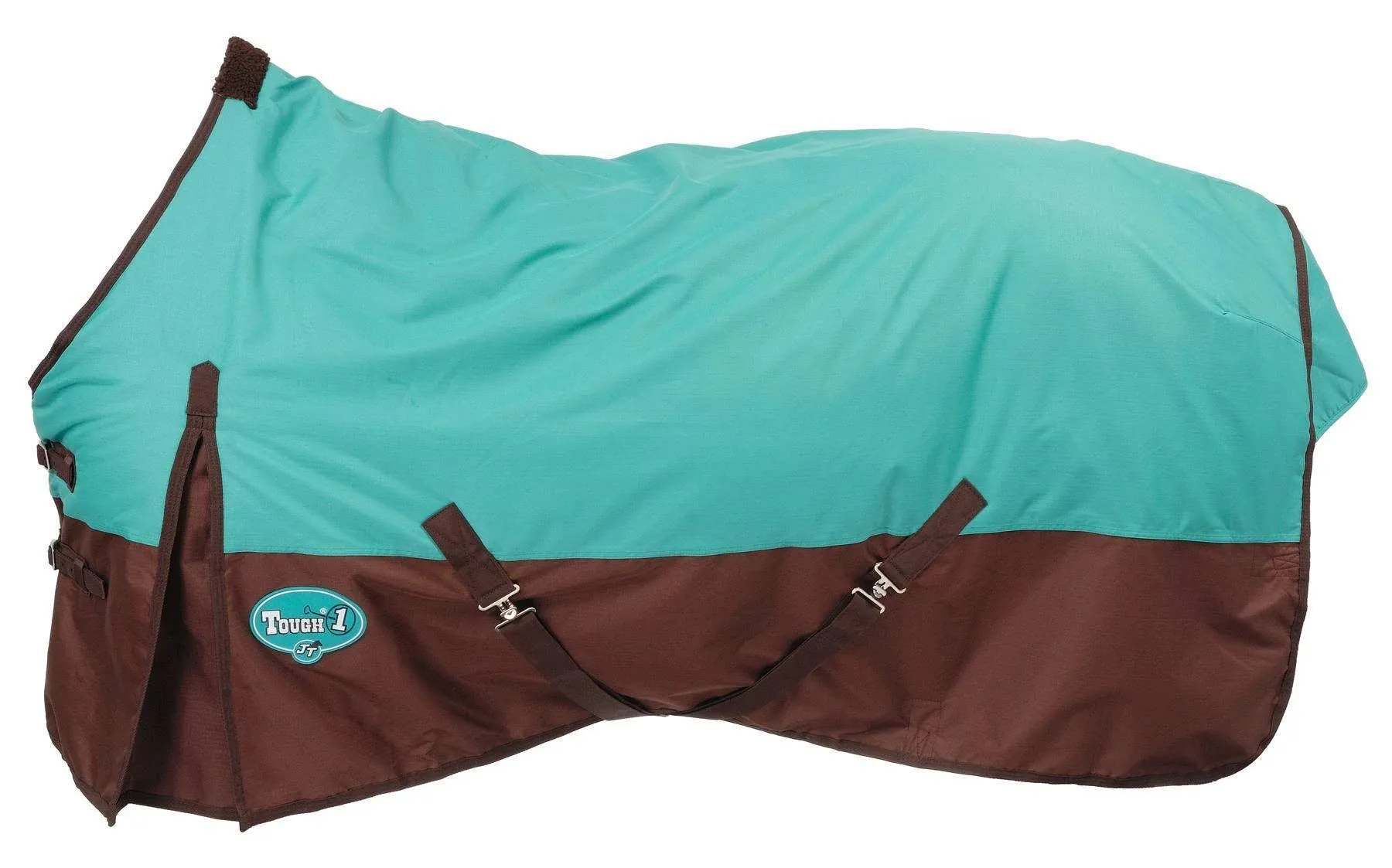 Tough-1 600 Denier Waterproof Horse Sheet Brown/Turquoise