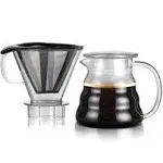 Bodum Melior 20 oz Pour Over Coffee Dripper - Clear