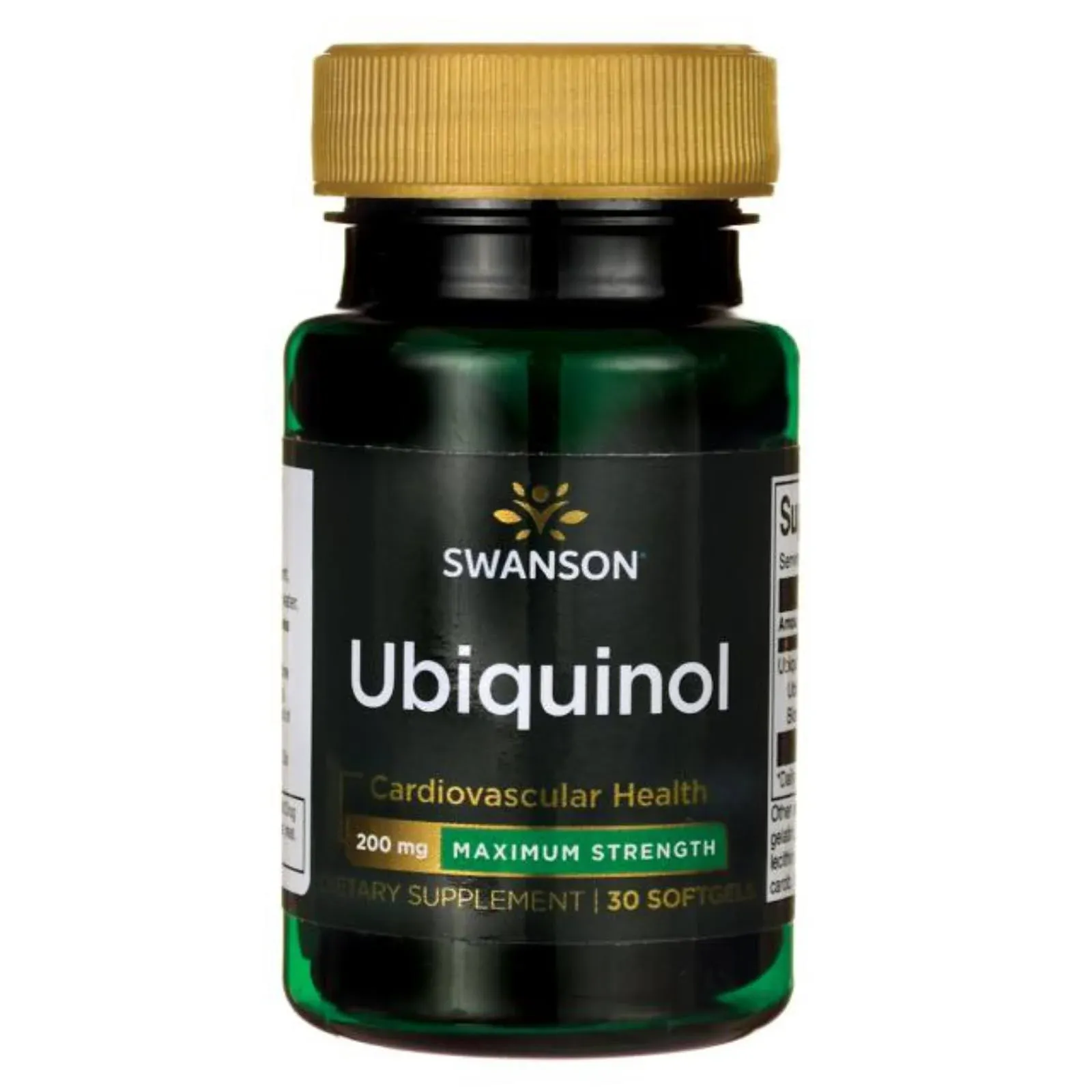 Swanson Ubiquinol 200 mg, Coenzym Q10, 30 Kapseln