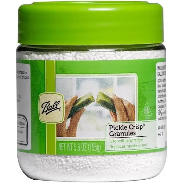 5.5oz BALL Pickle Crisp Granules Canning Makes 80 Qt Crunchy Pickles #1440072750