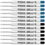 Unibene Parker Compatible Gel Ink Ballpoint Refills