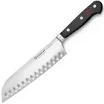 Wusthof Classic Santoku Hollow Edge Knife 7-in