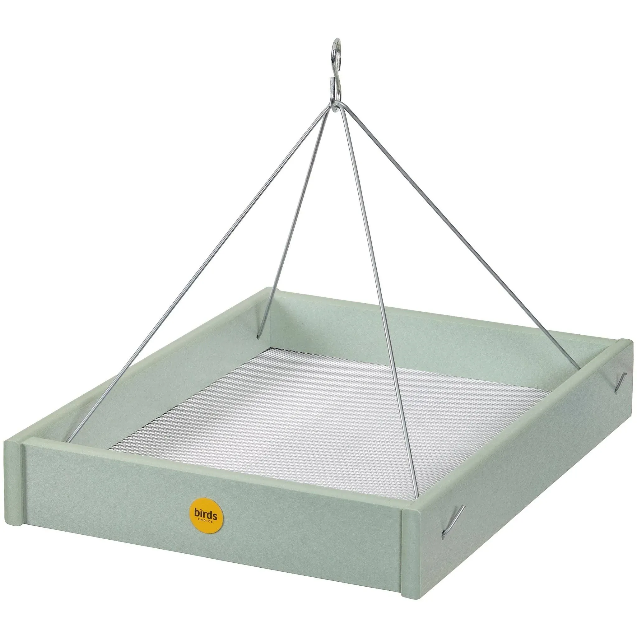 Birds Choice Large Recycled Hanging Tray Bird Feeder