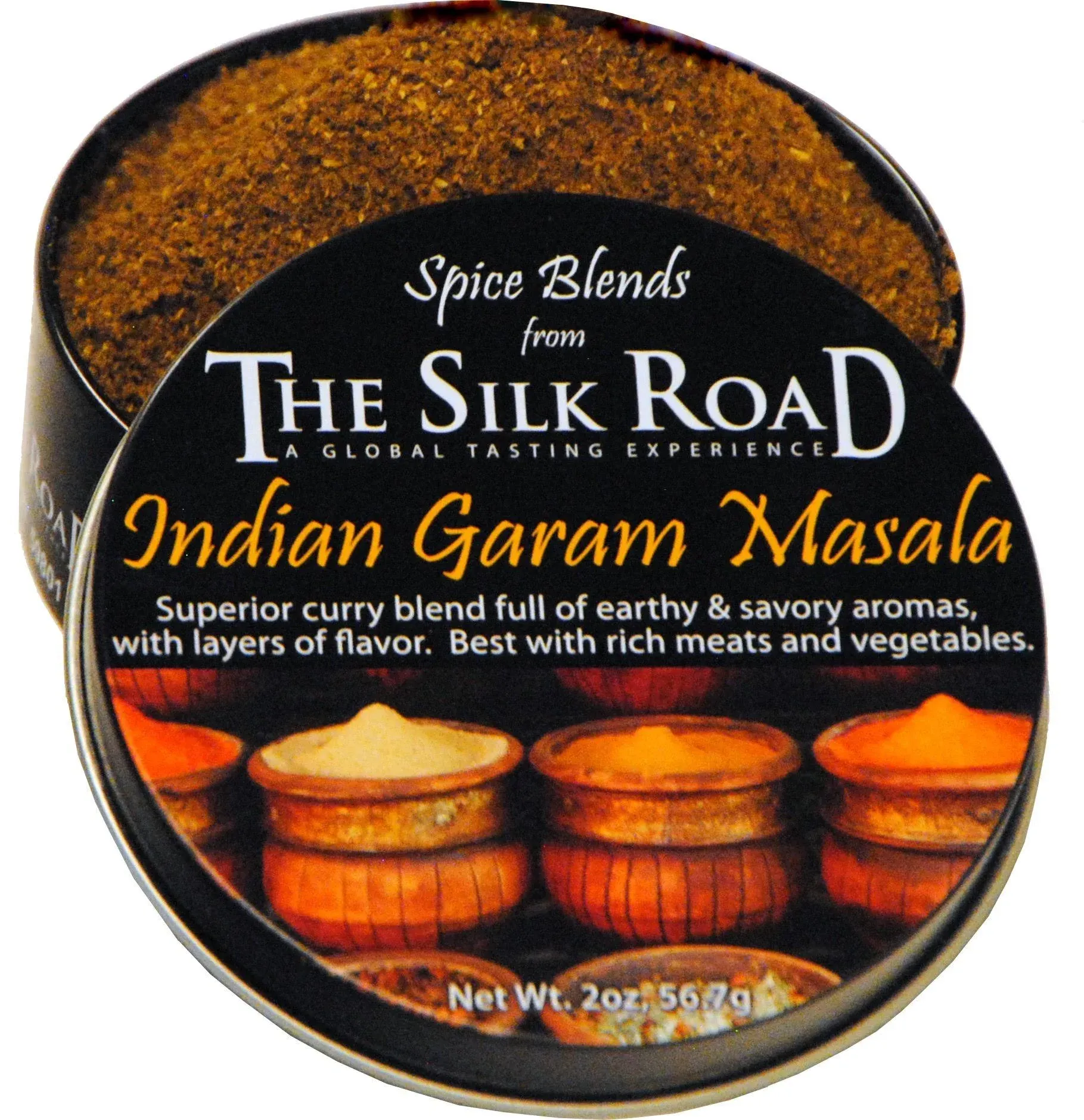 Silk Road Garam Masala Indian Spice Blend (6x2 oz )