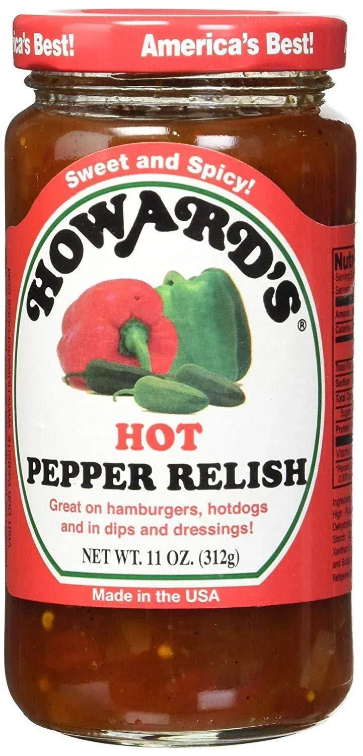 Howards Relish Hot Pepper