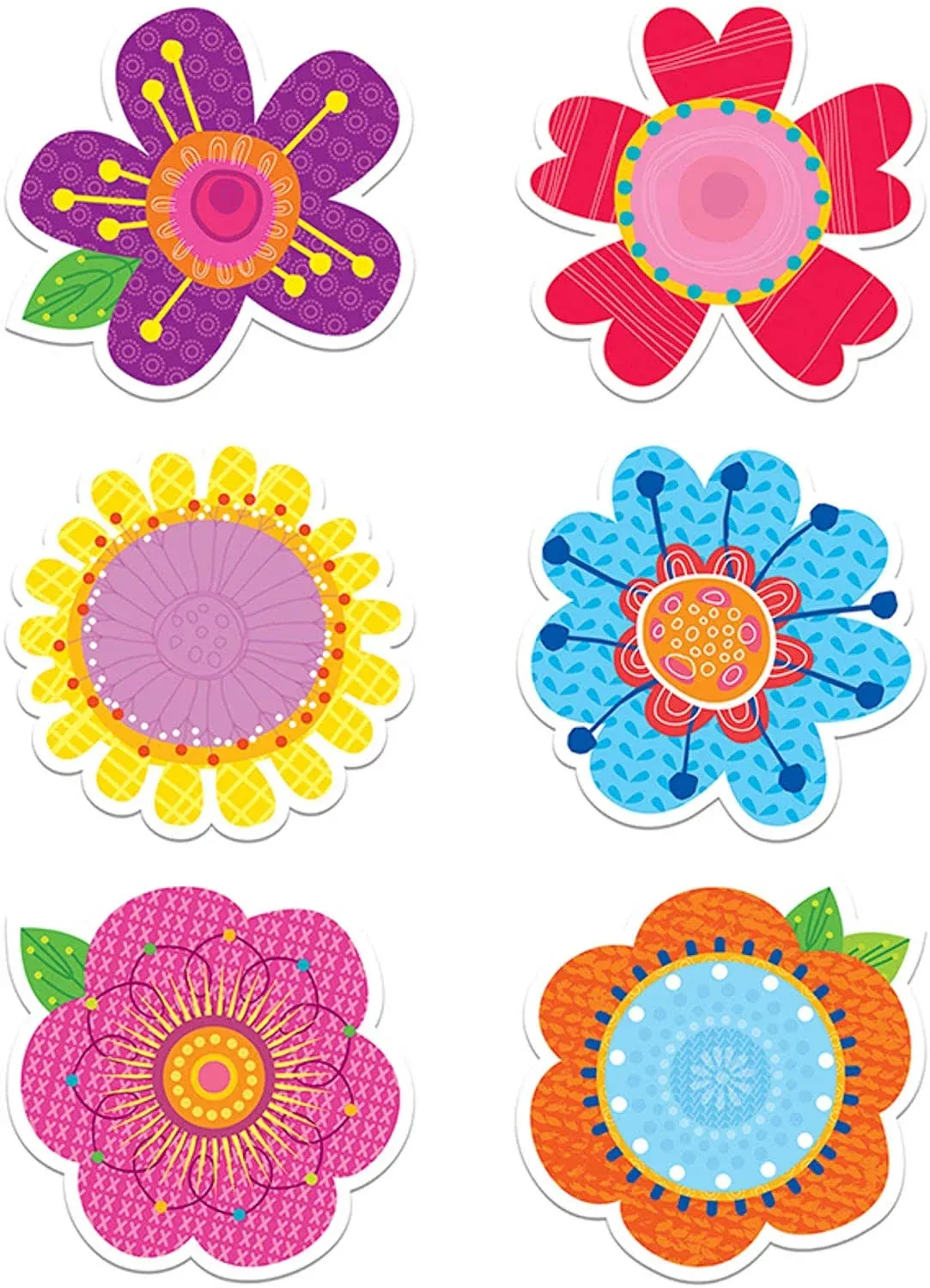 Springtime Blooms 6" Designer Cut-Outs