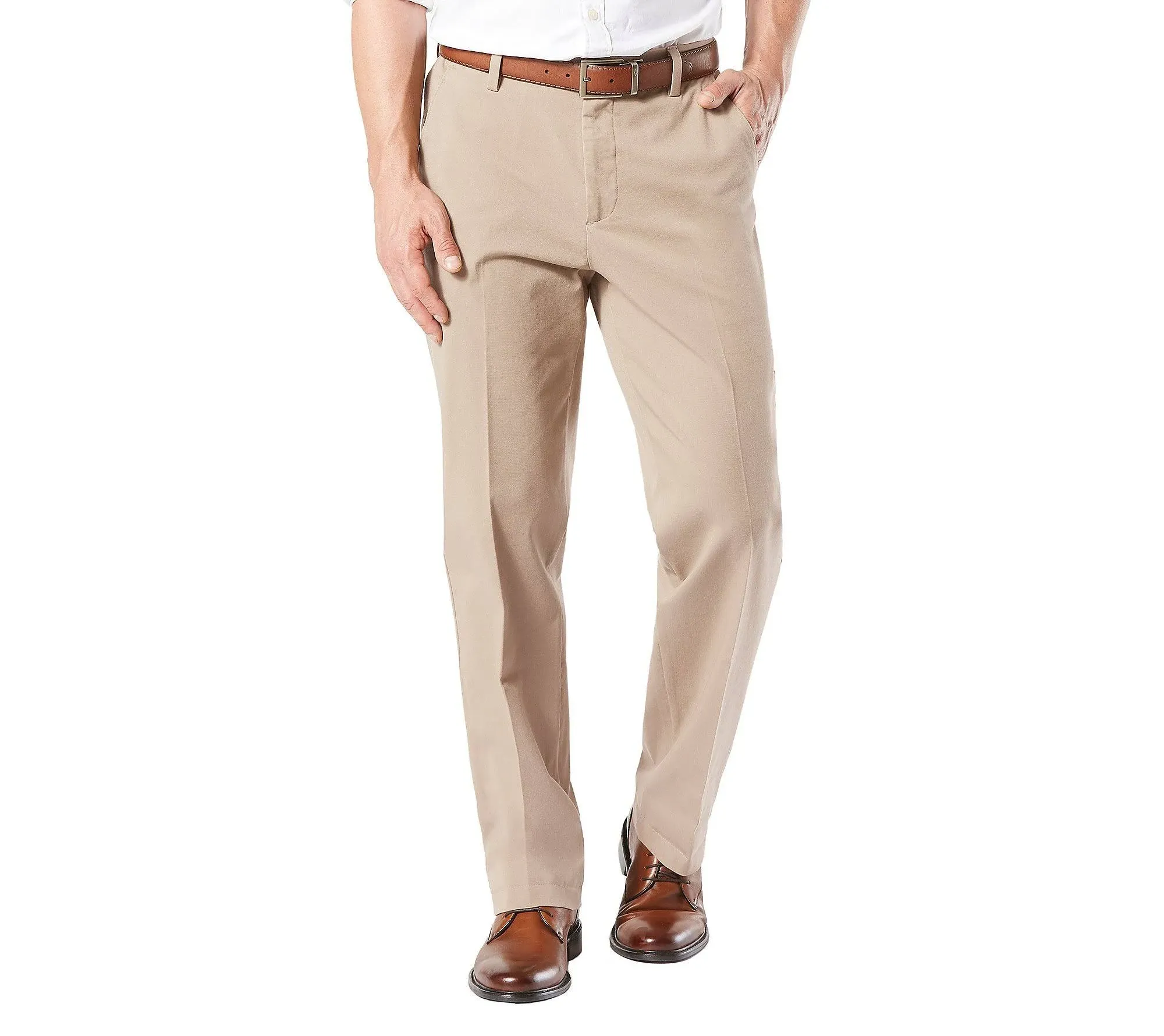 Dockers Big Tall Classic Fit Workday Khaki Smart 360 Flex Pants Men's : 48 29