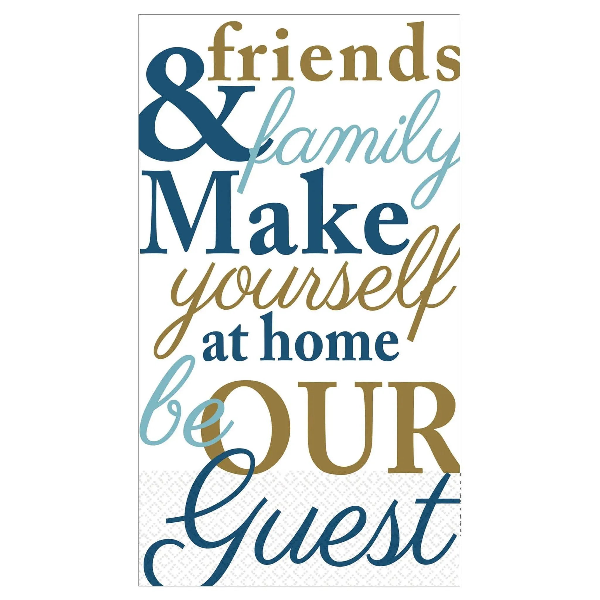 Friends & Family Guest Paper Towels | 16 Ct. | 8" x 4"