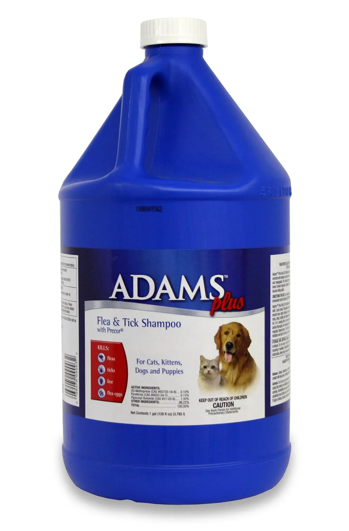 Adams Plus Flea & Tick Shampoo with Precor (1 Gallon)