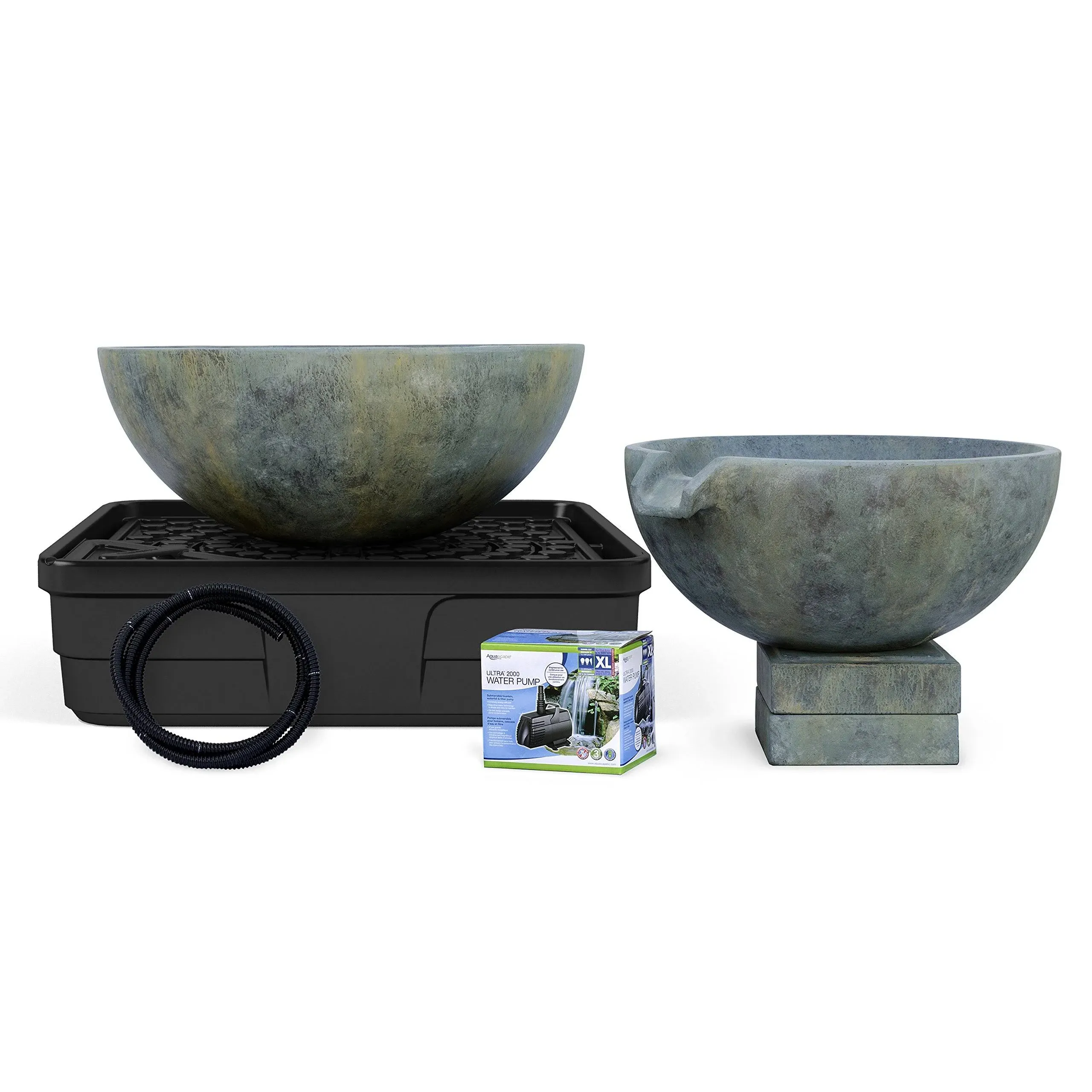 Aquascape - Spillway Bowl and Basin Landscape Fountain Kit