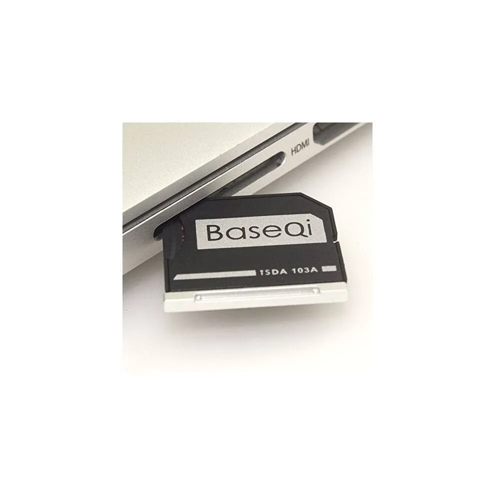 BASEQI Aluminum microSD Adapter for MacBook Air 13&#034; and MacBook Pro 13&#034;/15&#034;