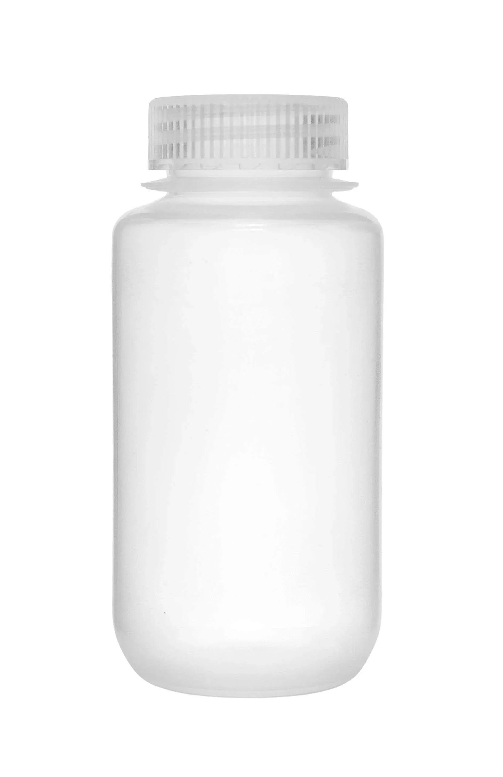 Eisco Reagent Bottle, 250ml - Wide Mouth with Screw Cap - Polypropylene - Translucent Labs