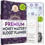 Financial Planner, Monthly Budget Planner and Monthly Bill Organizer - 12 Month Journey to Financial Freedom, Monthly Budget Book Planner, Money Saving Book a Budgeting Planner or Finance Planner