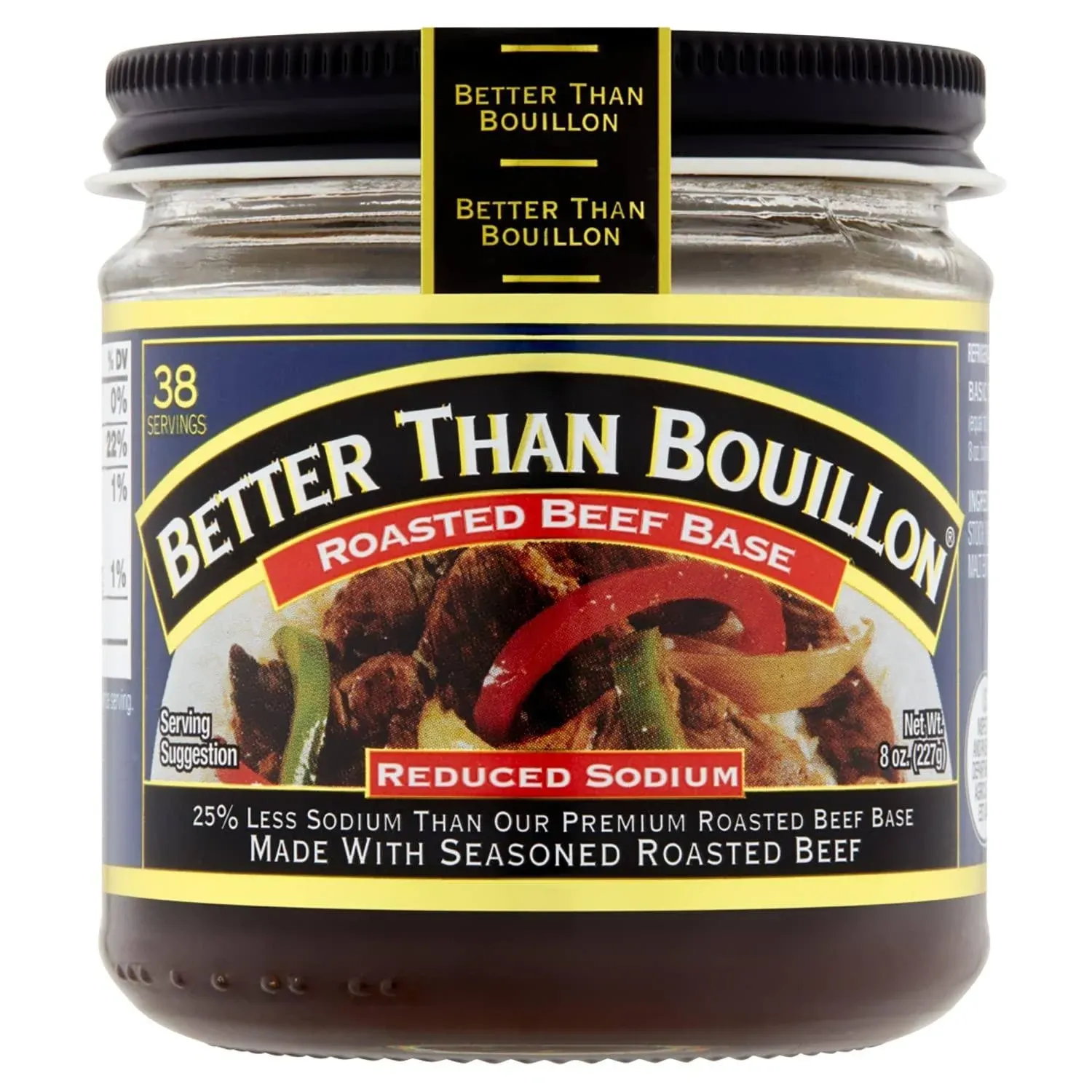 Better than Bouillon Beef Base, Reduced Sodium - 8 oz